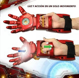🦸‍♂️💥Brazo Iron Man Lanzador Hidrogel - Robotico 🦾💥